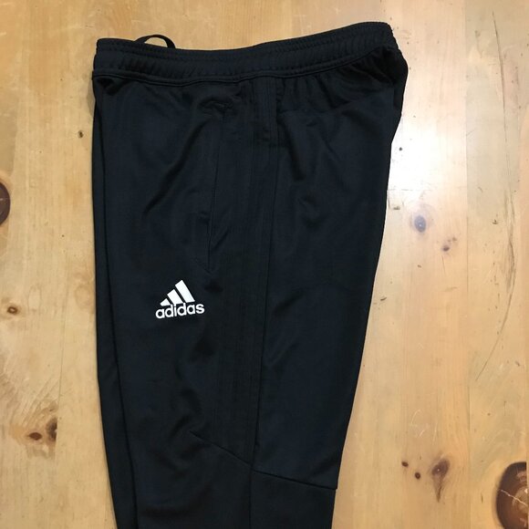 Adidas Climacool Men’s Pants – Half Stripe- Black‑on‑Black, Ankle Zip - Size M - Picture 4 of 9